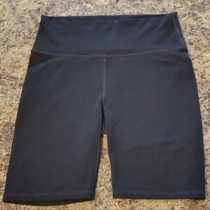Women's Fabletics Black PowerHold Bike Shorts